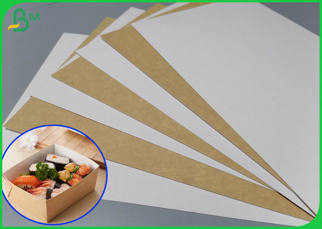 SGS verklaarde 365gr Één Zijkarton van Kraftpapier voor het Maken van Lunchvakje met een laag bedekte