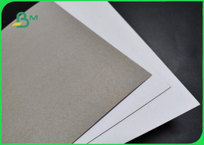 1mm Dikte Één gezicht Gelamineerde Witte Compensatie Grey Board Paper 600 x 500mm