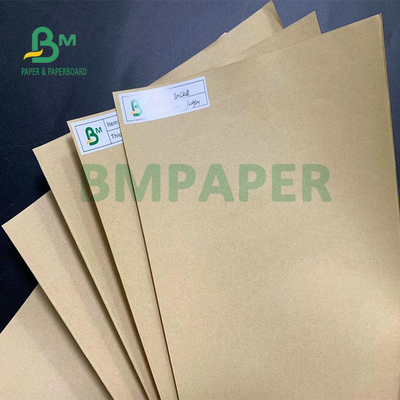 75 gsm 80 gsm High Tensile Strength Bruin Papier High Tear Index Kraft Papier Voor Cement Bag