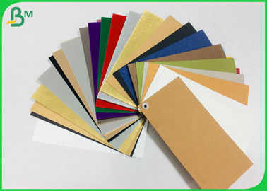 Duurzame Wasbare Kraftpapier het Document van DIY Vezel - Gebaseerde Textuur voor Portefeuille