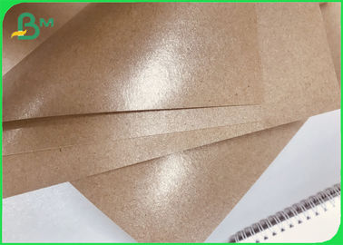 Het poly Met een laag bedekte Natuurlijke Kraftpapier-Document rolt 1 Zij50gsm voor Voedsel het Verpakken