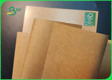 FDA keurde Maagdelijk Met een laag bedekt Bruin kraftpapier Document van 160gsm + van 10g Broodje voor Document Kop goed