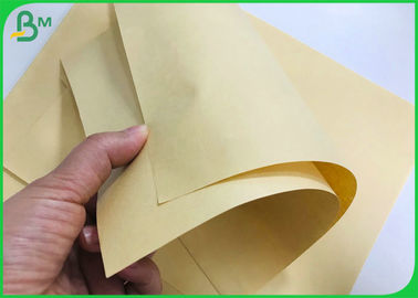 Het ecologische Niet gebleekte Kraftpapier Fijne Document van de Bamboevezel 50G 80G voor Document Zak