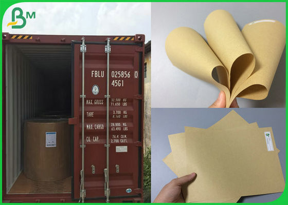het Document van 70gr 80gr Kraftpapier Niet gebleekt met Jumbobroodje voor het Verpakken van Noot
