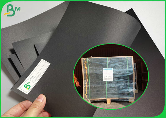 Het gerecycleerde Karton 110gsm van de Pulp Zwarte Ambacht aan het Verpakkende Papierbladen van 350gsm