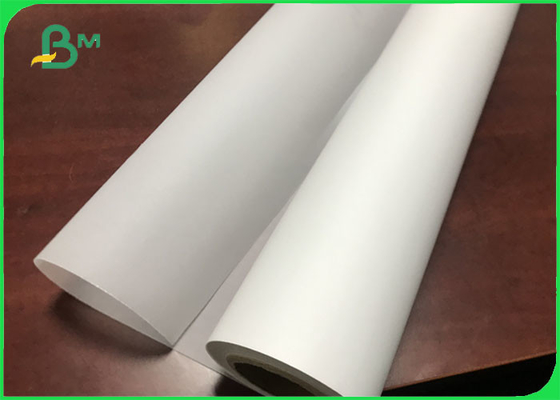 Wit plotterpapier 73gsm 100gsm doorschijnende inkjet overtrekpapierrollen 30&quot; 35&quot;