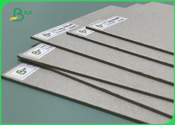Stijf Grey Color Paper Board 2mm Dik 1250gsm Gerecycleerd Straw Board Sheets