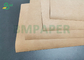 0.7mm Wasbare Bruine Kraftpapier Document Stof voor Tote Bags In Roll
