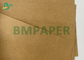 400gsm PE van de voedselrang het Document van Kraftpapier door Plastic Deeltjes wordt gevormd Met een laag te bedekken dat
