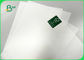 40gsm - niet beklede Witte Zak de met hoge weerstand Kraftpapier van 80gsm voor document zakken