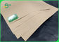 60gsm 70gsm 80gsm recycleren pulp die papier van weerstands het bruine kraftpapier voor verpakking vouwt