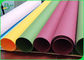 Veelkleurige Kraftpapier-Document Stof voor het Maken van Doeketiket Wasbaar