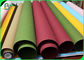 Veelkleurige Kraftpapier-Document Stof voor het Maken van Doeketiket Wasbaar