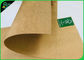 FDA verklaarde Bruin van het het Karton250gsm 300gsm Voedsel van Kraftpapier De Containerdocument Broodje