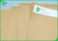 Eco Vriendschappelijk 40gsm 50gsm Bruin Kraftpapier Voedsel Verpakkingsdocument met FSC Cetified