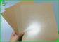 Enige zijpe Gelamineerde 80gsm aan 300gsm recycleerde Bruine Kraftpapier-Document broodjes