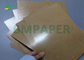 74 x 65.5cm Enig PE Met een laag bedekt Kraftpapier-Document 300gsm 350gsm voor het Vakje van het Lunchvoedsel