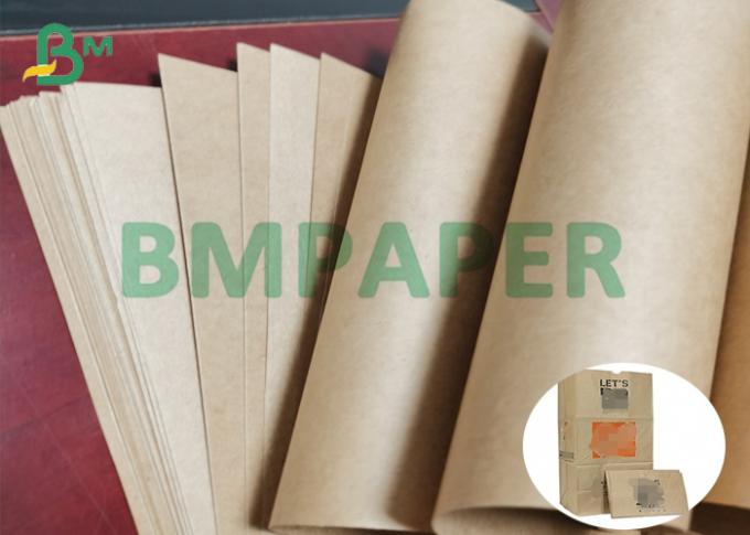 50# natuurlijke Kraftpapier-Document Industriële het Document van Verpakkingsbrwon Kraftpapier Tegenbroodjes (1)