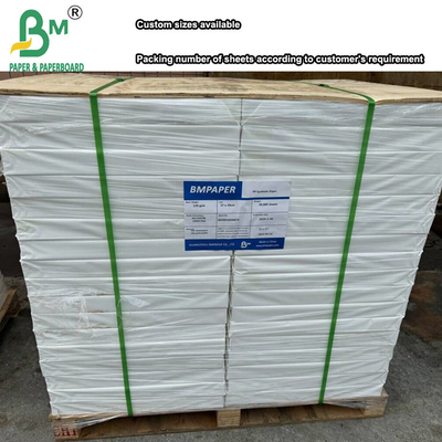 300um Matte Pp synthetisch papier voor inkjetprinters waterdicht traanbestendig wit papier