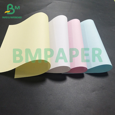 60GSM 75GSM Kleurrijke koolstofvrije NCR ATM ontvangstpapierrol CB CFB CF