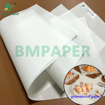 38 g 40 g afdrukbaar waxvetbestendig papier voor broodverpakkingen 12" x 12"