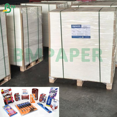 350 g/m² 400 g/m² Wit Blisterkarton Voor Briefpapierverpakking 800 x 1000 mm