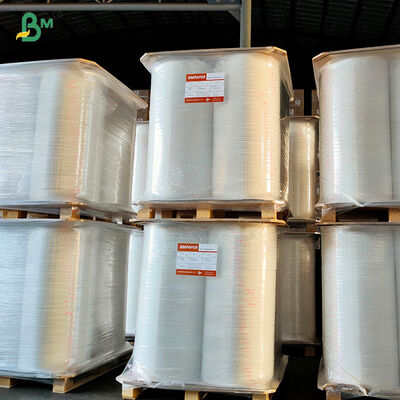 28 gram Witte strofolie van voedselkwaliteit 32 mm 35 mm 37 mm Breedte rol