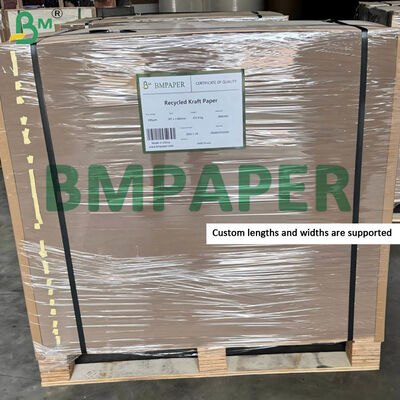 300 gram gerecycled bruin kraftpapier voor het scheiden van pallets