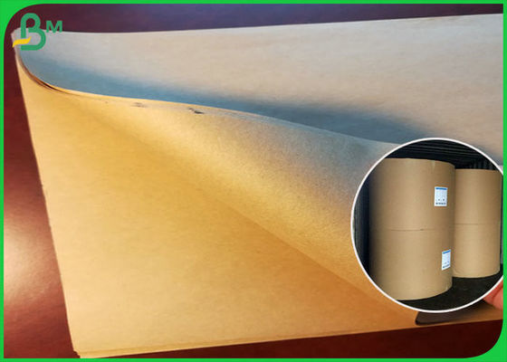 50GSM goede Bruine Kraftpapier-Document Bladen Antikrul Vetvrij voor Verpakkingsnoot