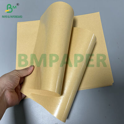 100gsm 120gsm Brown Color PE Coated Paper For Food Package 90cm 100cm