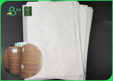 1200MM van de Voedselrang wit Kraftpapier Document 45/50g van MG in Broodjes voor Suiker Verpakking