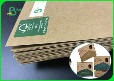 200GSM 250GSM Eco - het Vriendschappelijke Bruine Verpakkende Document van Kraftpapier voor Zeepvakjes