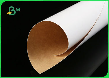 het Witte Met een laag bedekte Kraftpapier Achterdocument van 200g 250g CKB voor Frietenvakje Direct Voedsel
