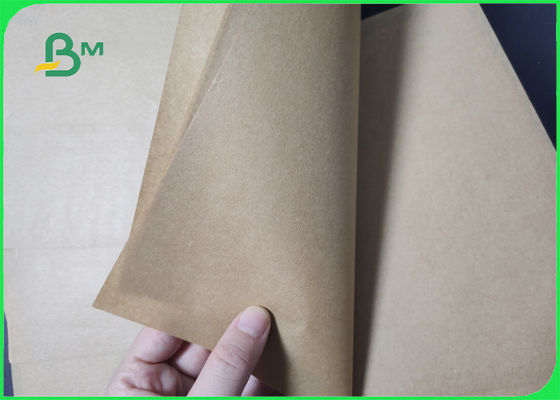 Document van de Rang het Bruine Kraftpapier van het houtpulp40gsm Voedsel voor Verpakking niet - gifstof
