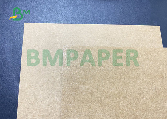 PE die van de het Voedselrang van 250g 300g Bruin Kraftpapier-Document voor Frietenvakje met een laag bedekken
