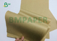Maagdelijke Pulp 80gsm 85gsm Kraft Gouden Papier Voor Evelopes Productie 73.5 x 54cm