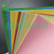 80GSM Helder gekleurd houtvrij papier Handtekening en vouwpapier