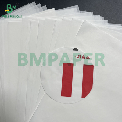 38 grs 40 grs glad, vetvrij, wit broodje verpakkingspapier Kit 3 Kit 5