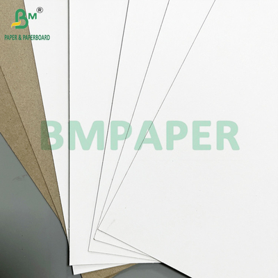 Goed stijfheid 1000 gm Wit bedekt Grijzige rug Duplex Board Dikke board