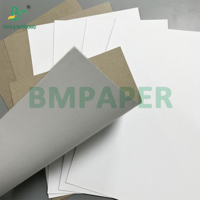 Goed stijfheid 1000 gm Wit bedekt Grijzige rug Duplex Board Dikke board