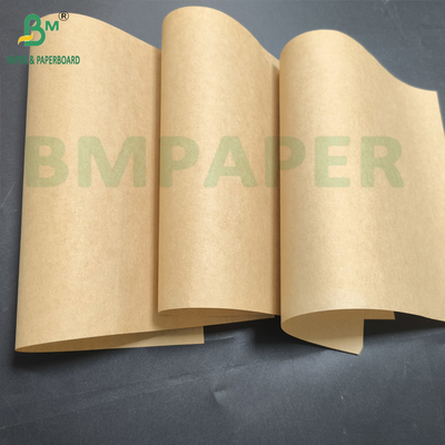 Hoge sterkte papieren zak papier gewoon bruin 70gm 80gm half uitbreidbaar kraft