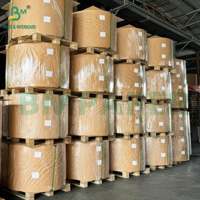 Hoge sterkte papieren zak papier gewoon bruin 70gm 80gm half uitbreidbaar kraft