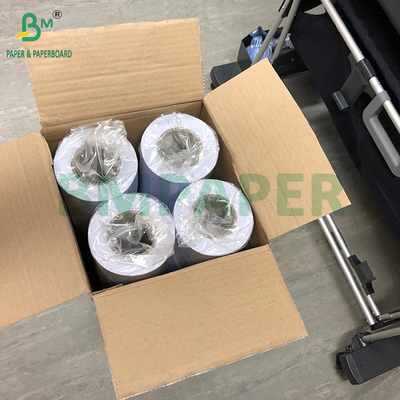 80GSM Plotter Bond Paper Rolls For Architectural Drawings 841mm x 50m 2' Core