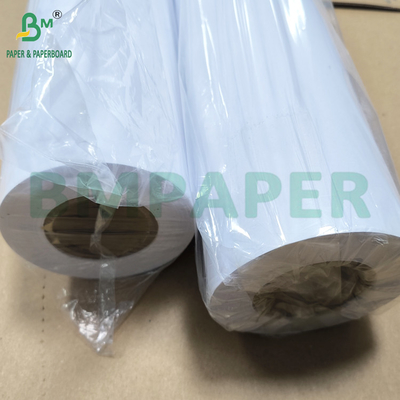 Kleurprinterspapier 150 gr Eenzijdig gecoat wit papier 914 mm x 30 m rol