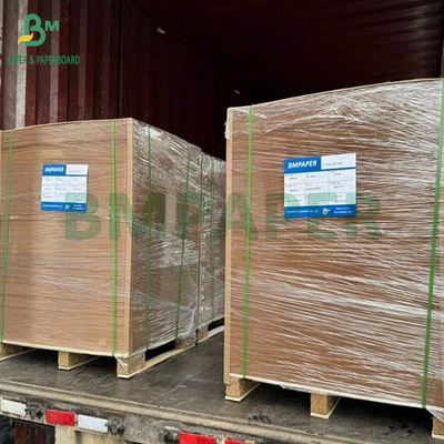 PE-coating éénzijdig Bruin Kraftpapier Grote vellen voor lunchdozen 400 gram + 15 g