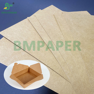 PE-coating éénzijdig Bruin Kraftpapier Grote vellen voor lunchdozen 400 gram + 15 g