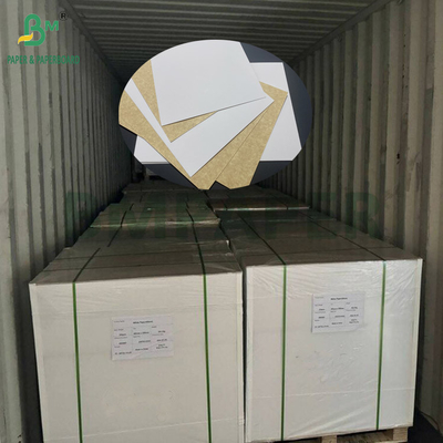 270 gm 300 gm Food Grade bedekt met witte bovenkant KLB Kraft Back Carrier Board 31" 43"
