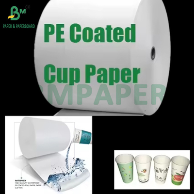 190 gm + 15 g PE-gecoate Cupstock-papierrol voor warme of koude dranken