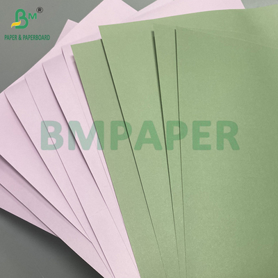 100 gm 120 gm Roze Kraftpapier Tote Bag Papier Dubbelzijdig Kleurrijk