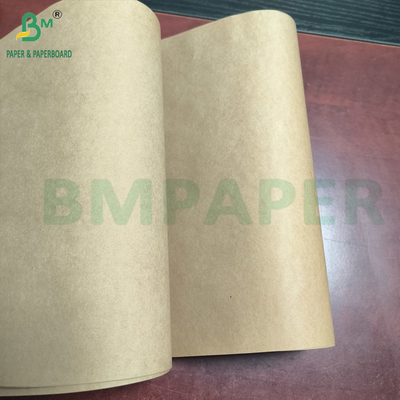 Natuurlijke kleur 60gm 100gm 120gm Bruin ambachtelijk papier voor winkeltassen in vellen